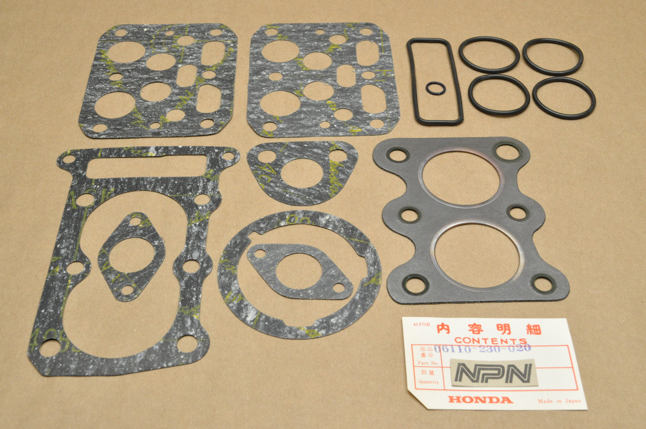 NOS Honda CL125 A SS125 A Top End Gasket Seal O-Ring Kit A 06110-230-020