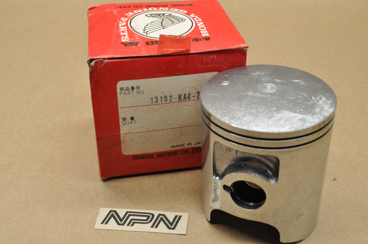 NOS Honda 1984 CR250 R .25 Oversize Piston 13102-KA4-740