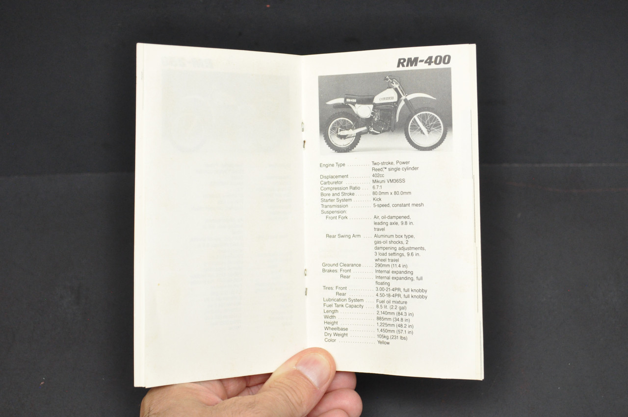 VTG NOS 1977 1978 Suzuki Dealer Pocket Sales Guide Payment Guide Lot of 2 OEM