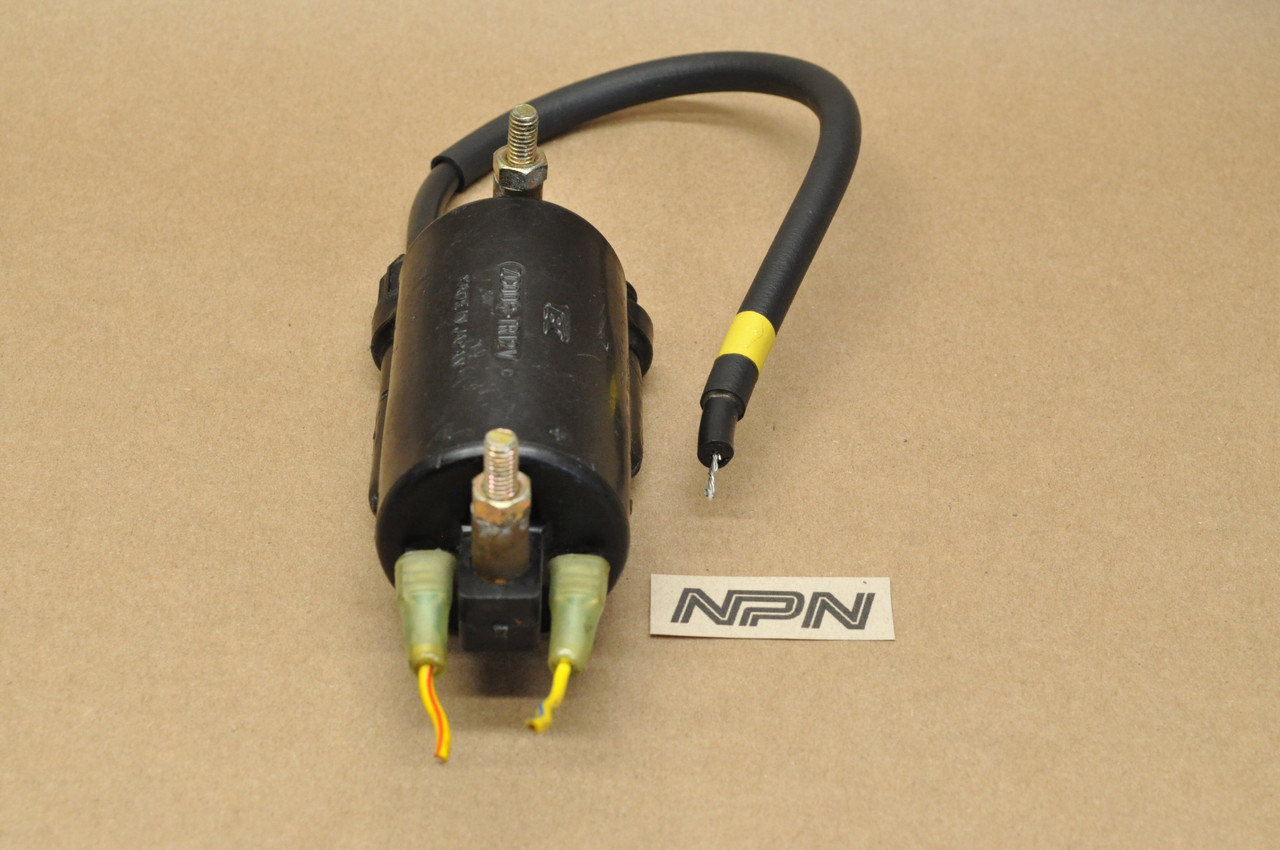 Vintage Used OEM Kawasaki 1985-87 ZX600 Ninja Ignition Coil 21121-1132