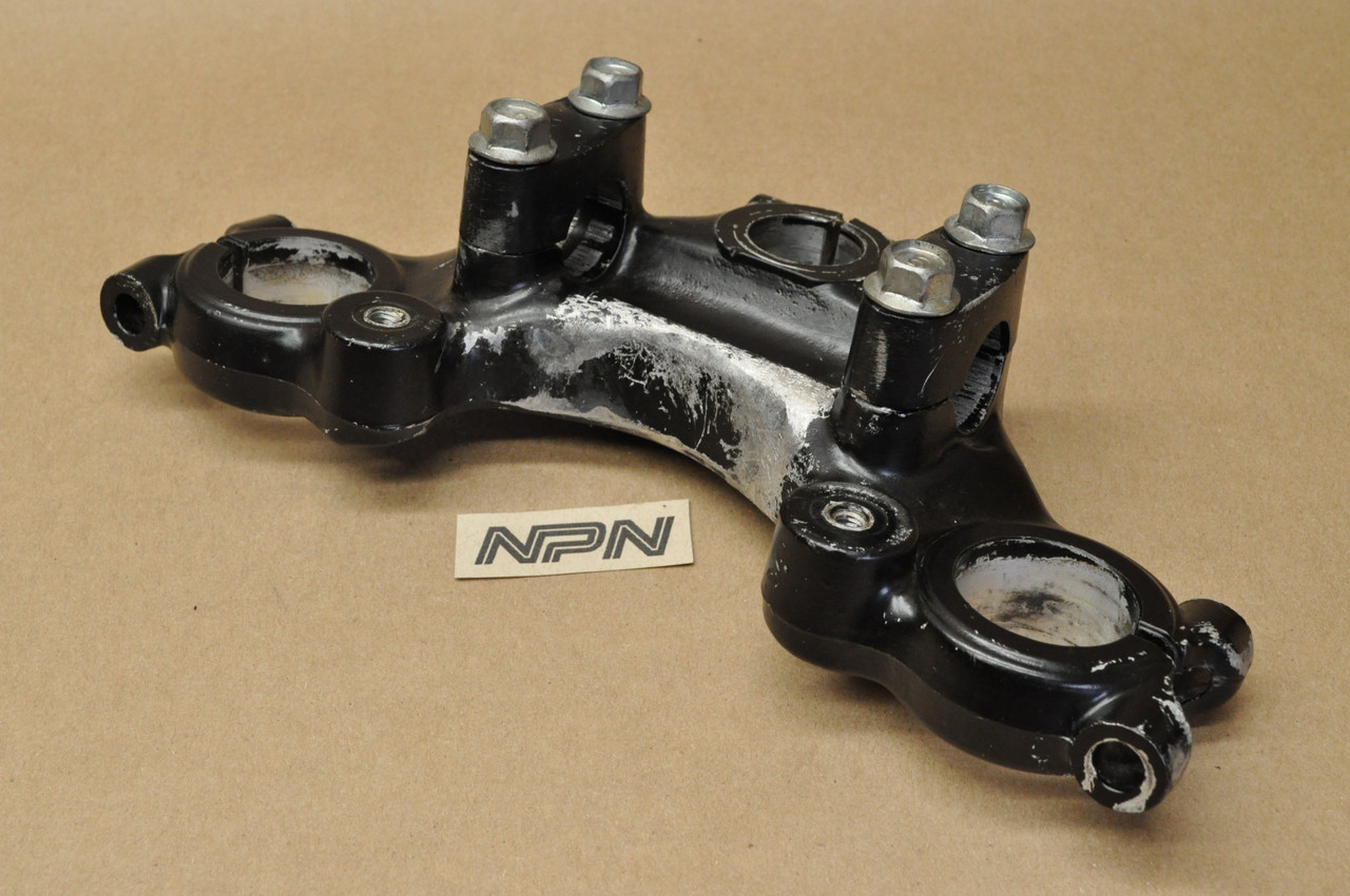 Vtg Yamaha DT125 DT175 Fork Triple Tree Bridge Handlebar Clamp 2A6-23435-00-98