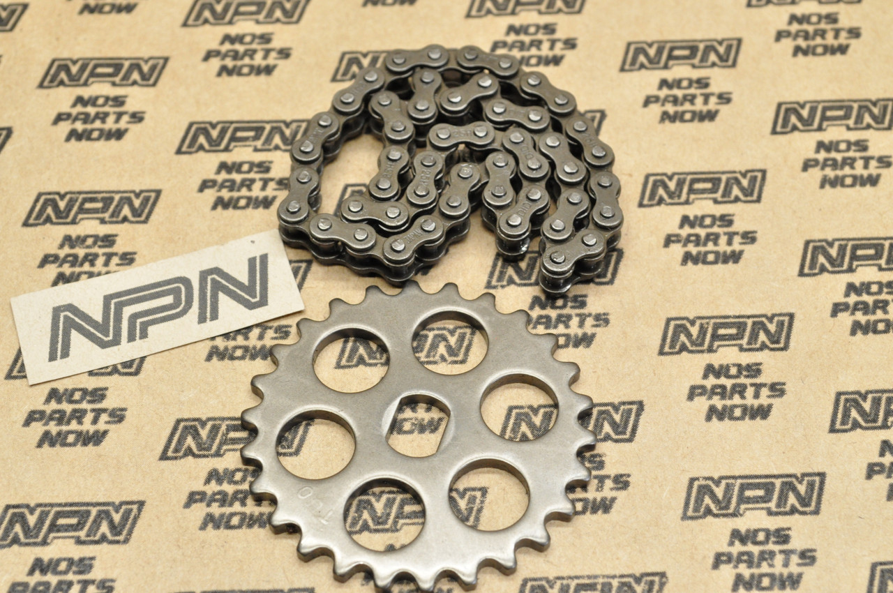 Vtg OEM Honda CBR600 CBR900 RR Oil Pump Sprocket w/ Chain 15134-MV9-670