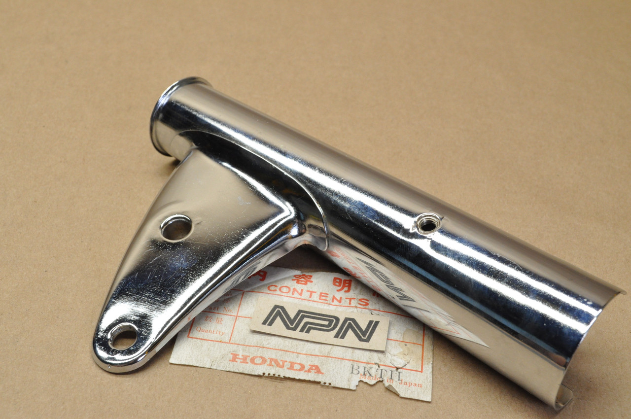 NOS Honda CB125 CL100 CL125 Fork Ear Cover Head Light Stay 51606-324-670 XW