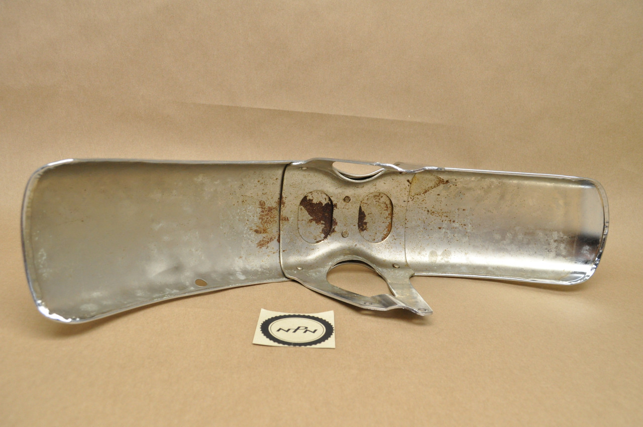 NOS Honda CL350 K4-K5 Chrome Front Fender Splash Mud Guard 61100-345-670 XW