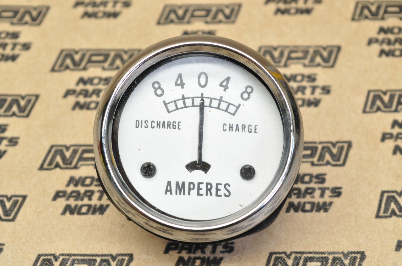 NOS Motorcycle SKC Lucas Head Light Ammeter Amp Meter Gauge 8A 60-0138
