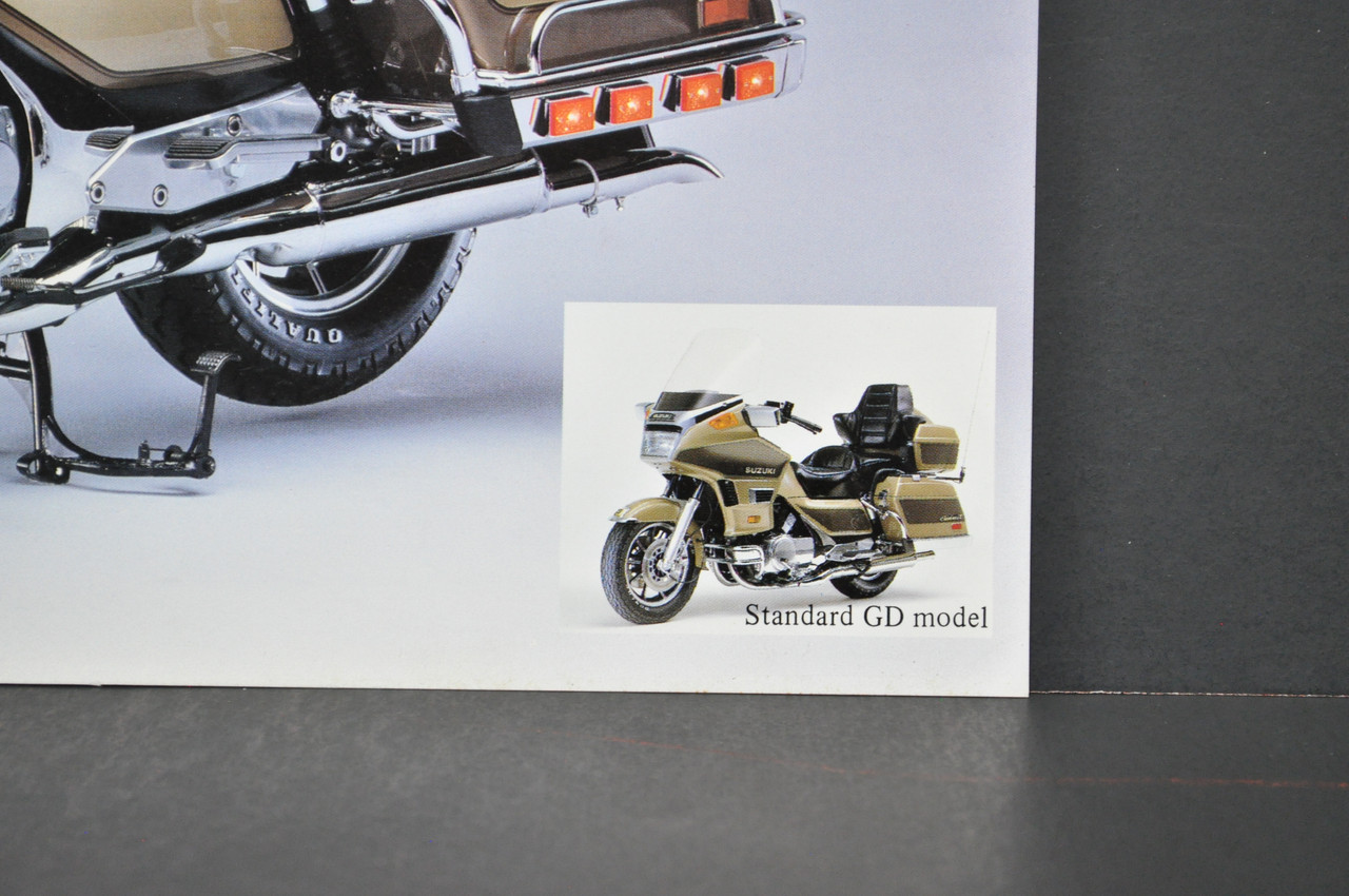 Vintage NOS 1985 Suzuki Cavalcade Brochure GT LX GD Touring Dealer Specs OEM