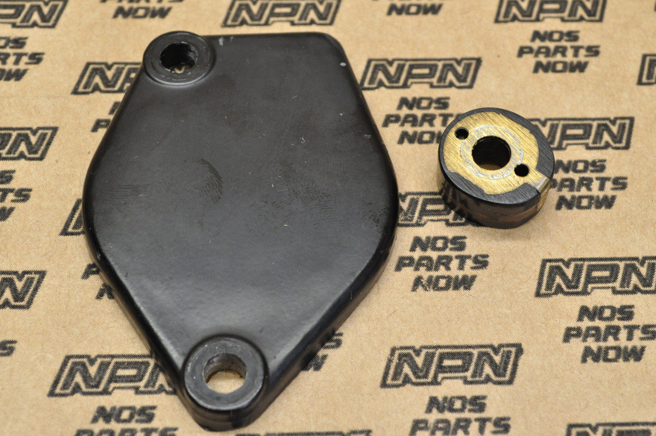 Vtg OEM Honda VF1000 F Rotor Neutral Switch & Cover 35753-MB2-000  11641-MB2-000