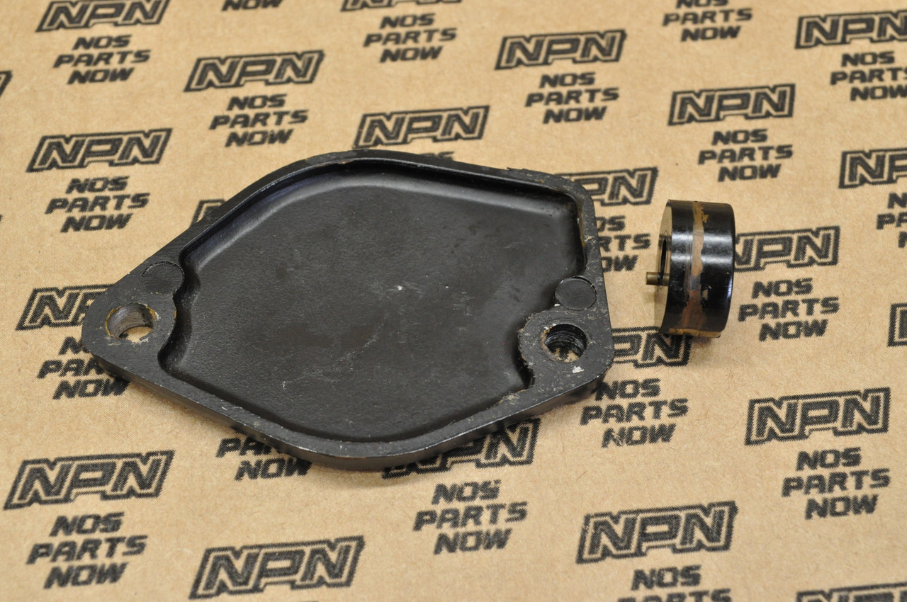 Vtg OEM Honda VF1000 F Rotor Neutral Switch & Cover 35753-MB2-000  11641-MB2-000