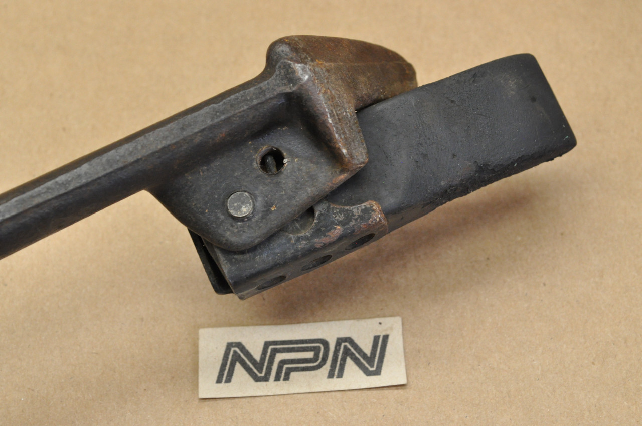 Vtg OEM Honda VF1000 F Interceptor Side Kick Stand Bar w/ Rubber 50540-MB6-000