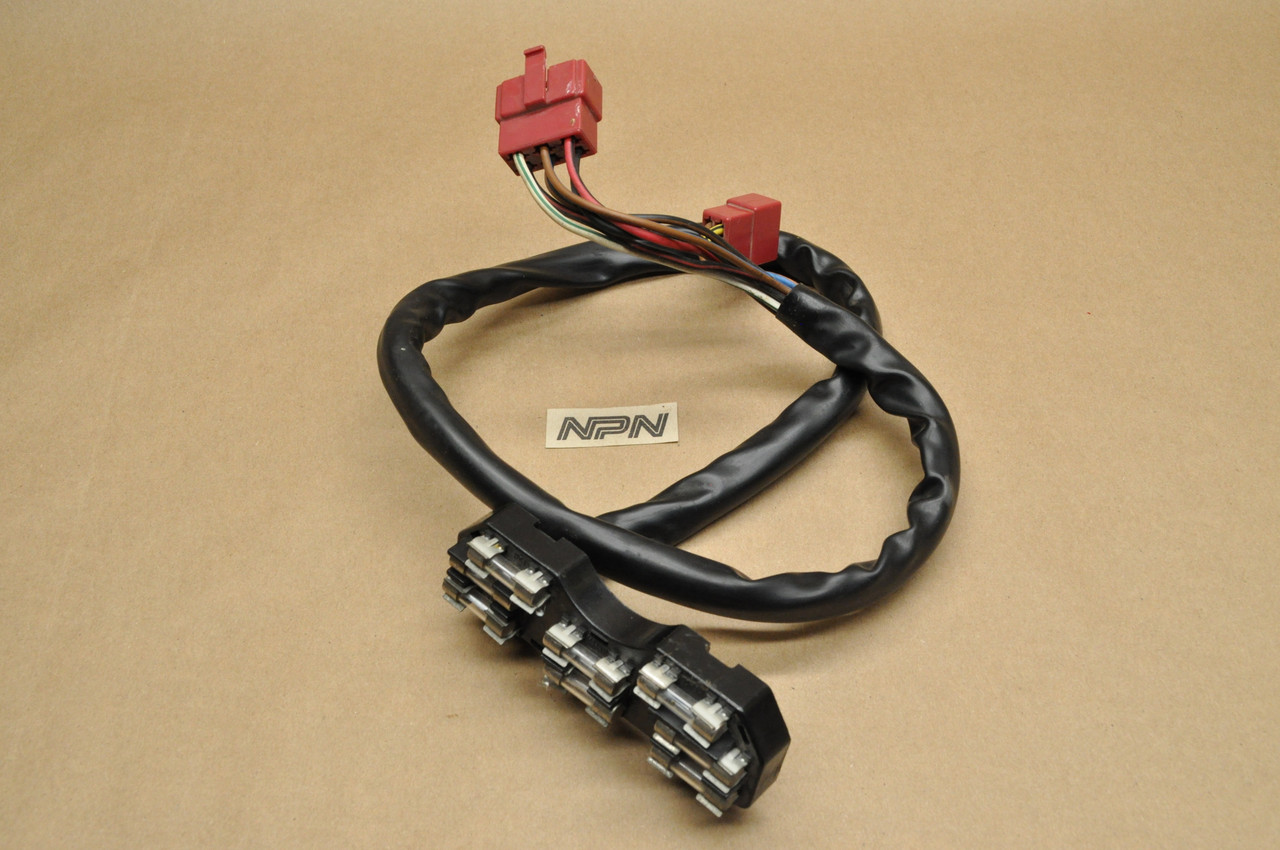 Vtg OEM Honda 1984 VF1000 F Electrical Wiring Harness Fuse Holder 38200-MB6-005