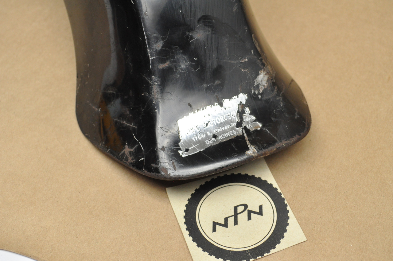 Vtg OEM Honda CA95 Rear Fender Splash Mud Guard Cut Off 50100-212-010 *AS IS*