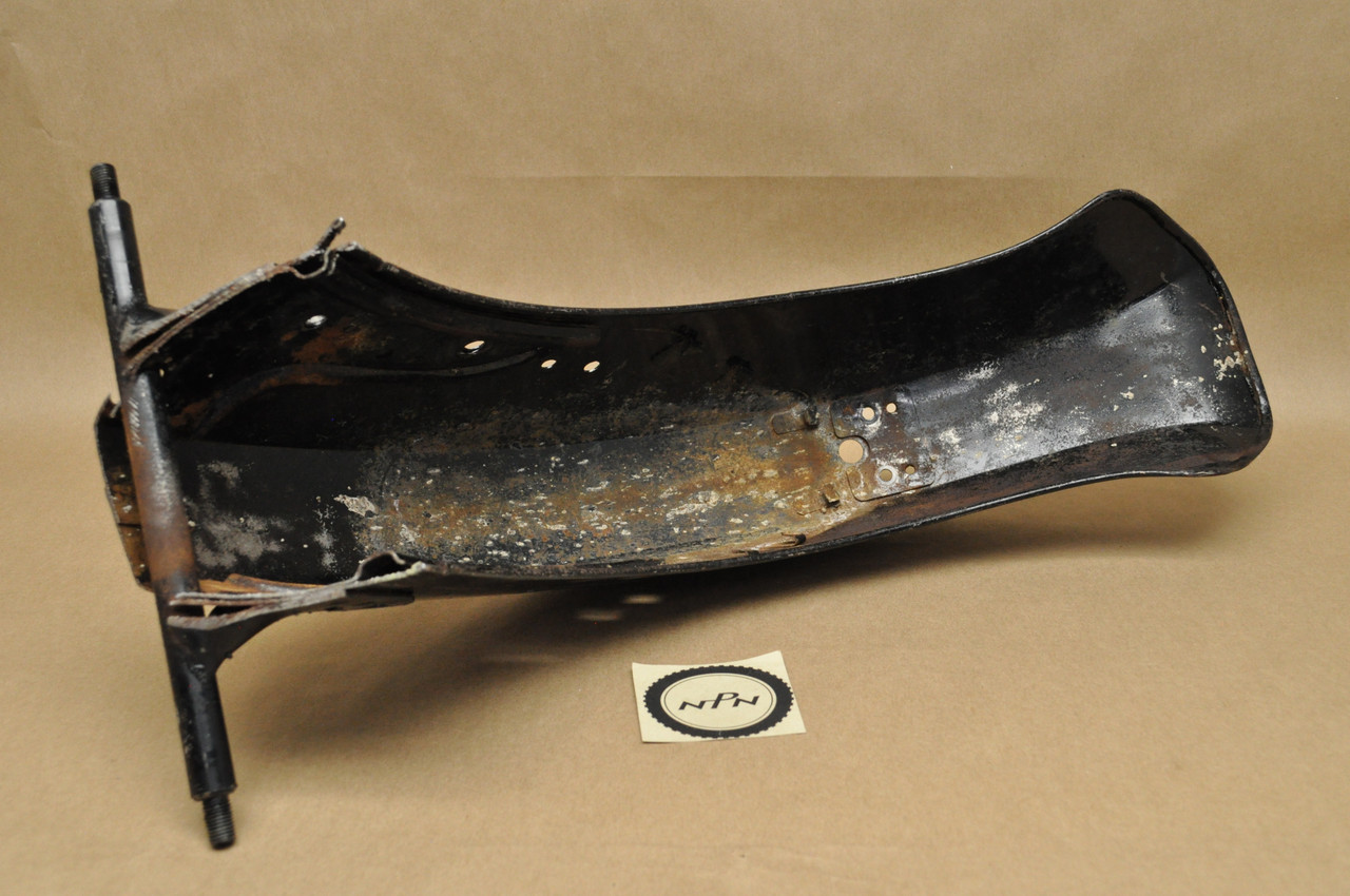 Vtg OEM Honda CA95 Rear Fender Splash Mud Guard Cut Off 50100-212-010 *AS IS*