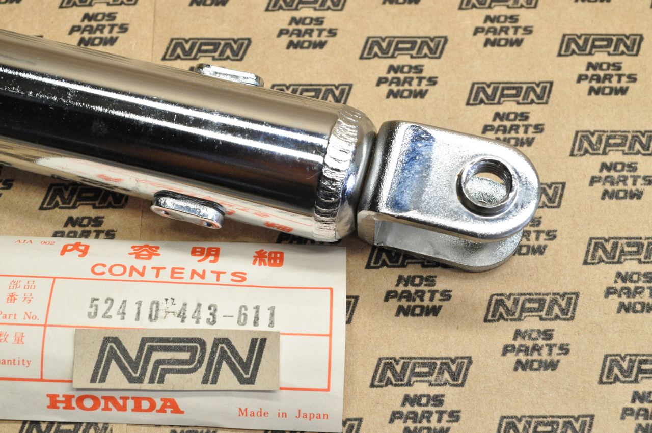 NOS Honda 1979-81 CB400 T Hawk Rear Shock Absorber Damper 52410-443-611