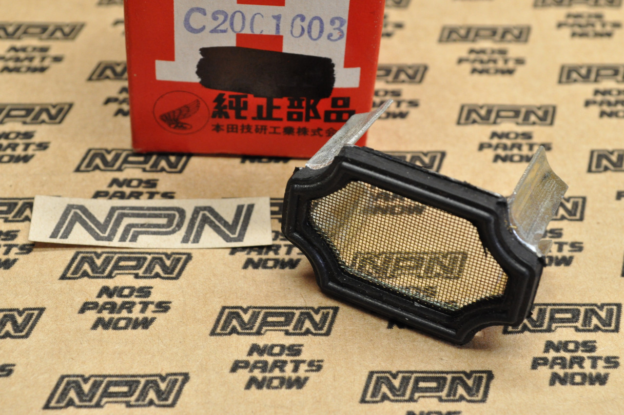 NOS Honda C200 CA200 CT200 Oil Strainer w/ Holder 15421-030-000 , 15431-030-000