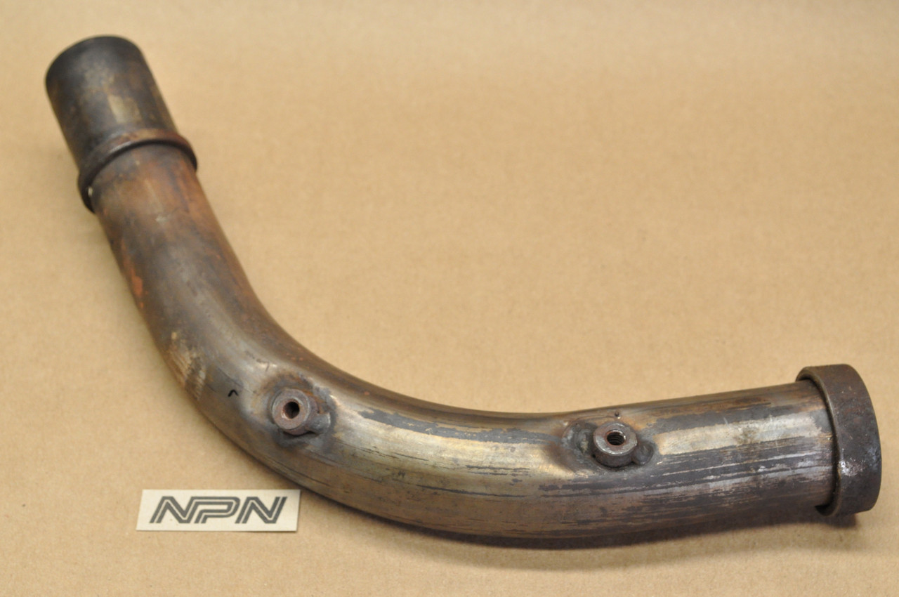 Vtg OEM Honda VF1000 F VF1000R Left Muffler Exhaust Header Pipe 18420-MB6-003