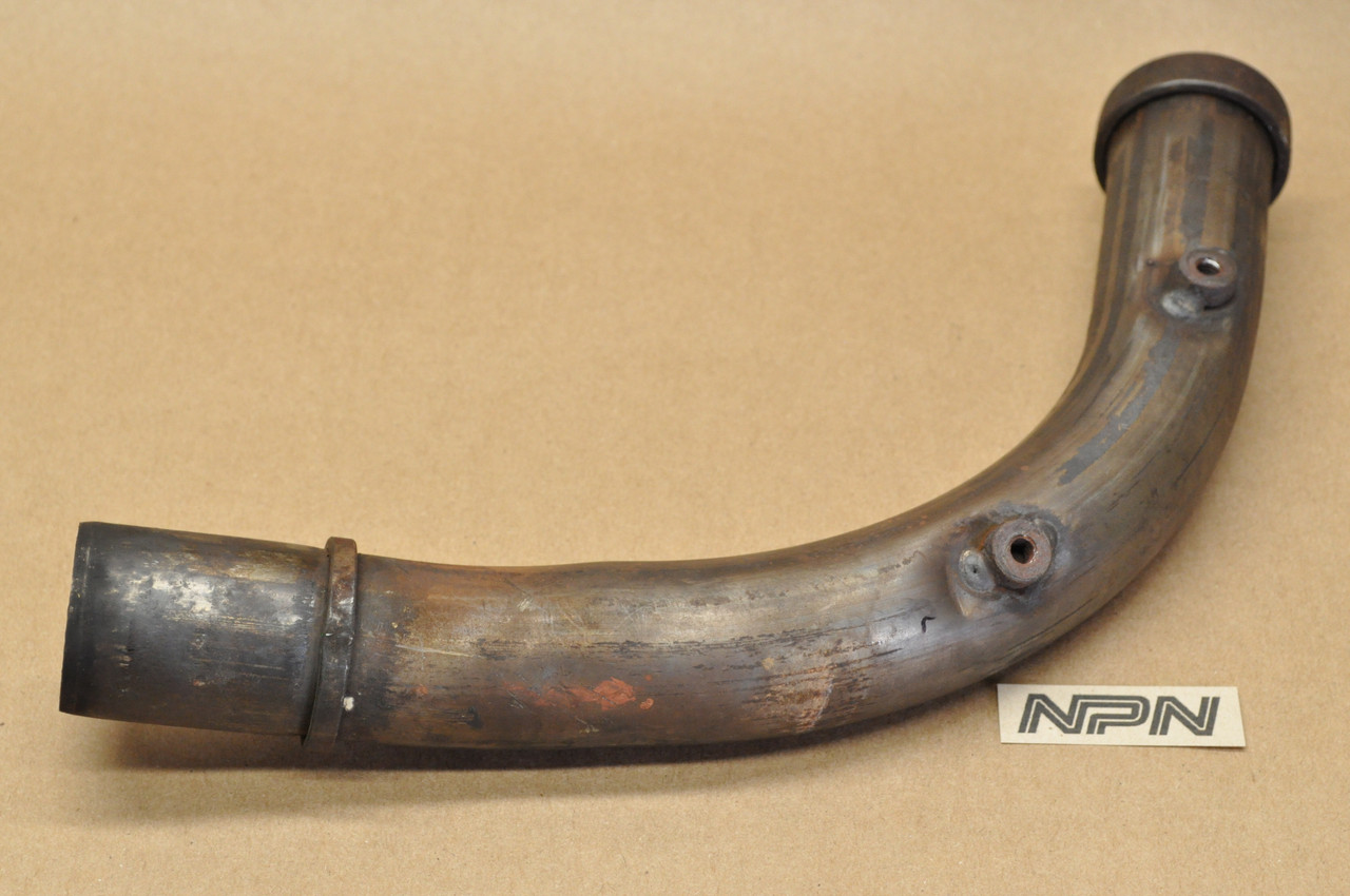 Vtg OEM Honda VF1000 F VF1000R Left Muffler Exhaust Header Pipe 18420-MB6-003