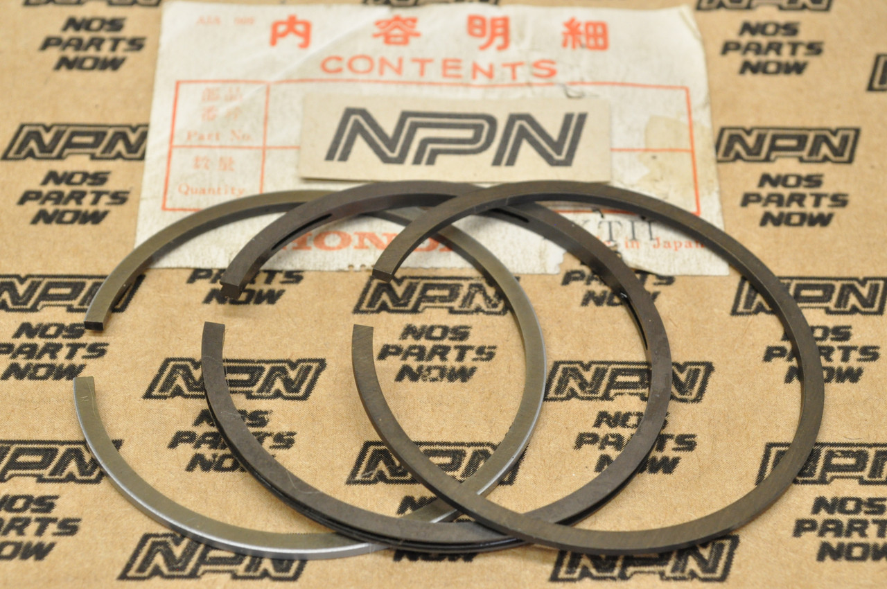 NOS Honda CA77 Standard Size Piston Ring Set for 1 Piston 13010-266-000