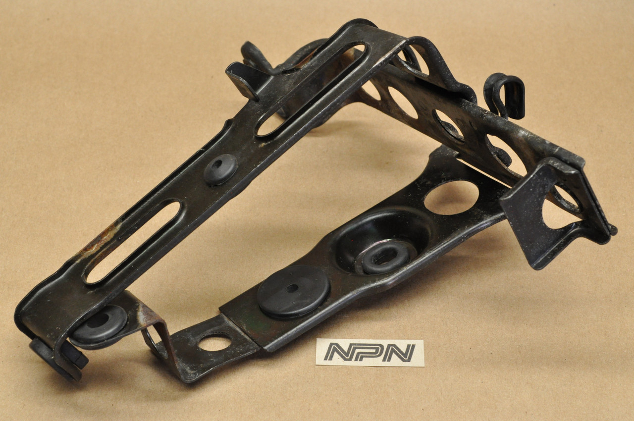 Vtg OEM Honda 1984 VF1000 F Battery Box Holder Tray Bracket 50320-MB6-000