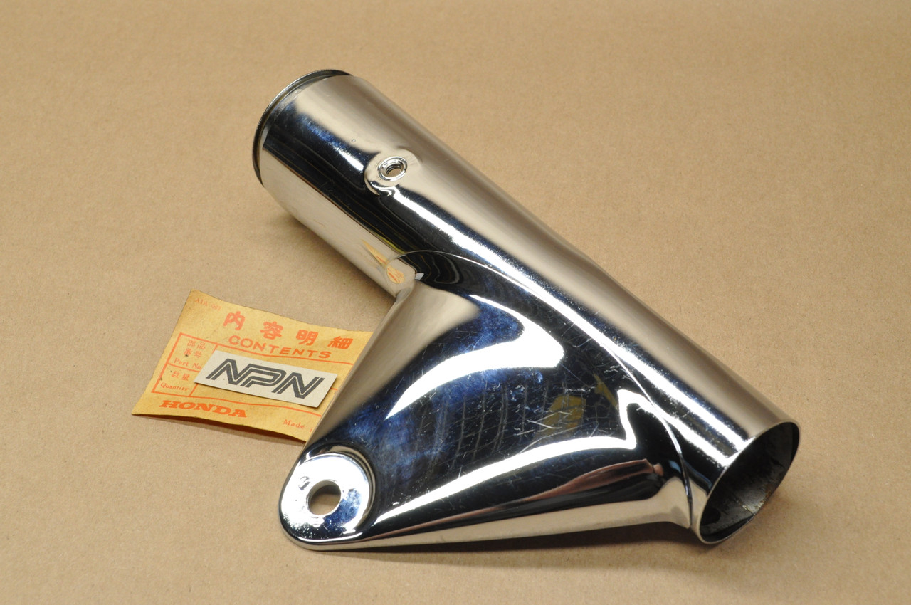 NOS Honda CB750 K2 Chrome Right Fork Ear Head Light Bracket 51602-341-670 XW