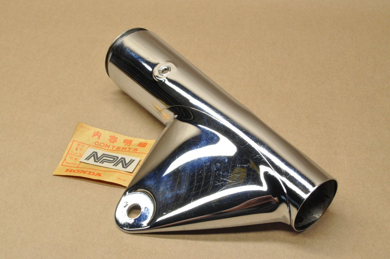 NOS Honda CB750 K2 Chrome Right Fork Ear Head Light Bracket 51602-341-670 XW