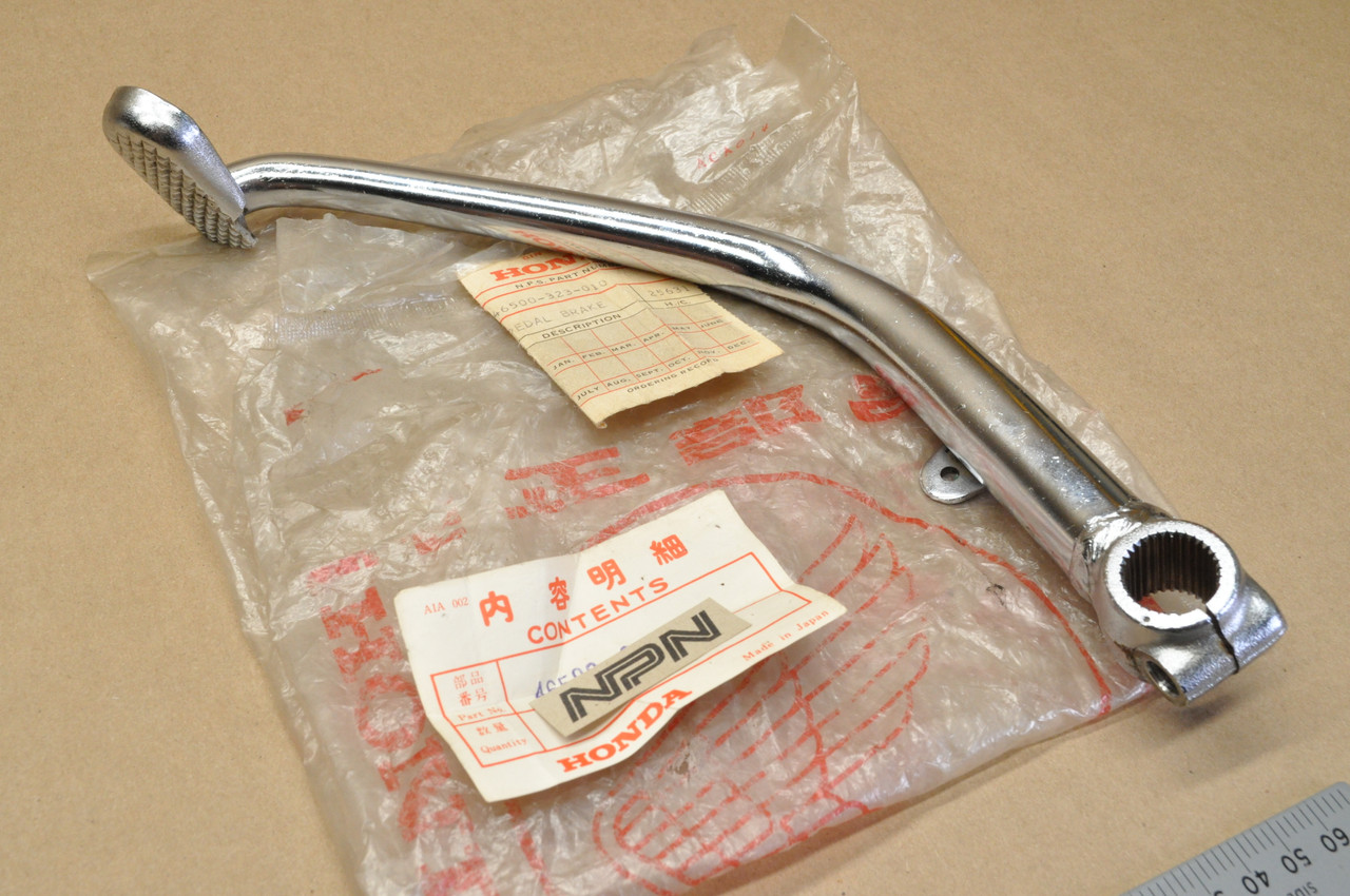 NOS Honda CB500 K0-K2 Rear Brake Pedal Lever Arm 46500-323-010