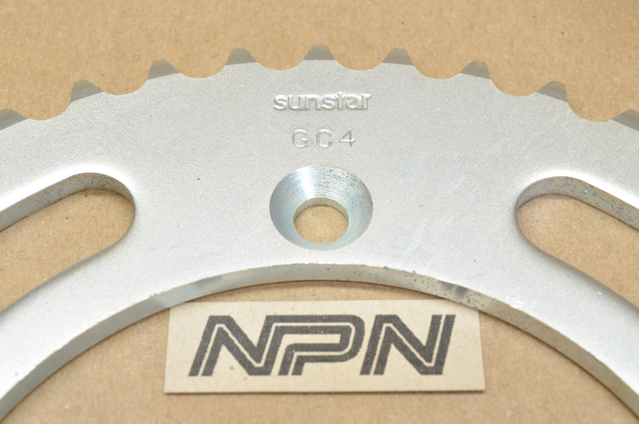NOS Honda CR80 R CR85 R Sunstar Steel Rear Chain Sprocket 47T 41202-GC4-601