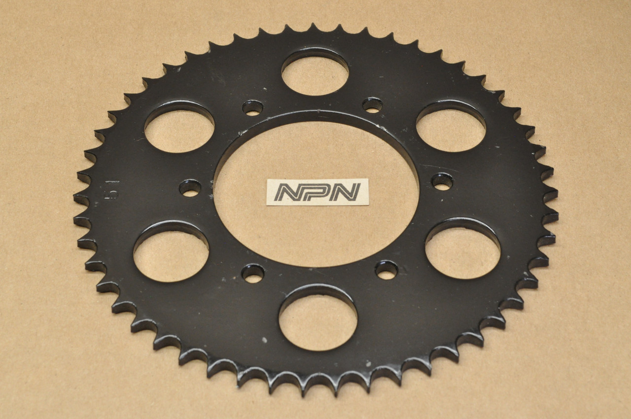 NOS Yamaha 1978-79 YZ80 Emgo Rear Chain Sprocket 51T 2J5-25451-10 ,  95-72851