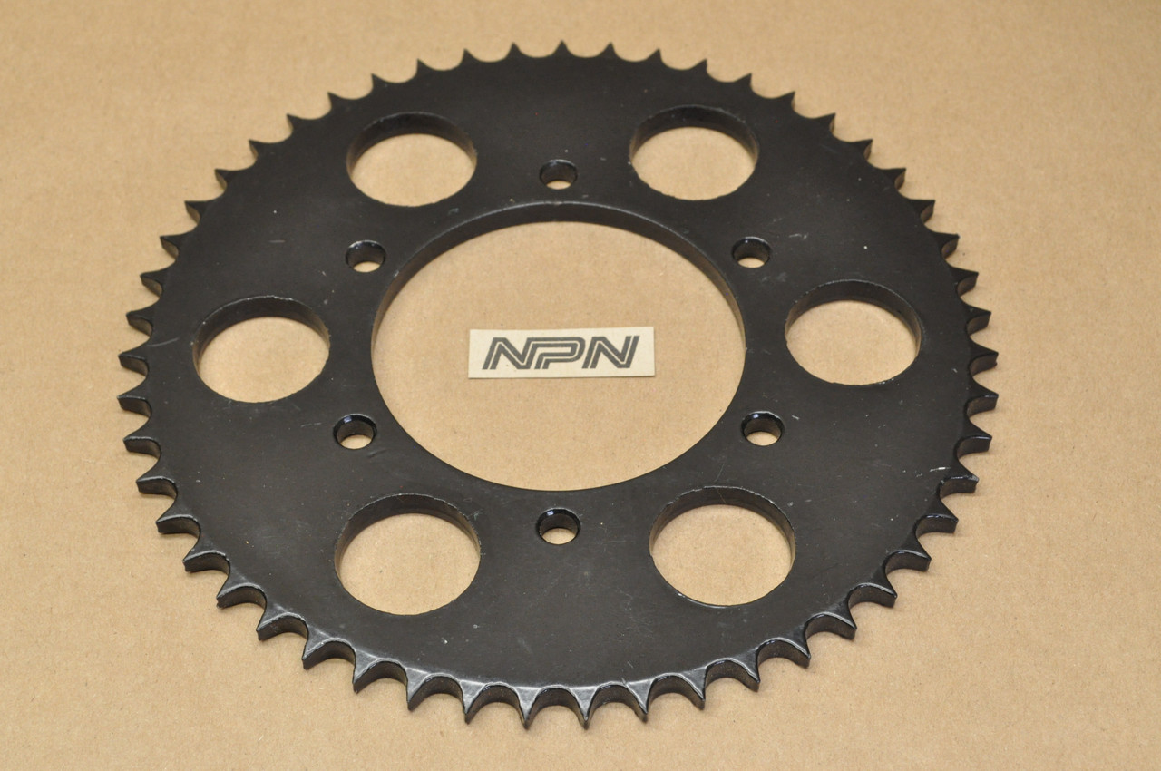 NOS Yamaha 1978-79 YZ80 Emgo Rear Chain Sprocket 51T 2J5-25451-10 ,  95-72851