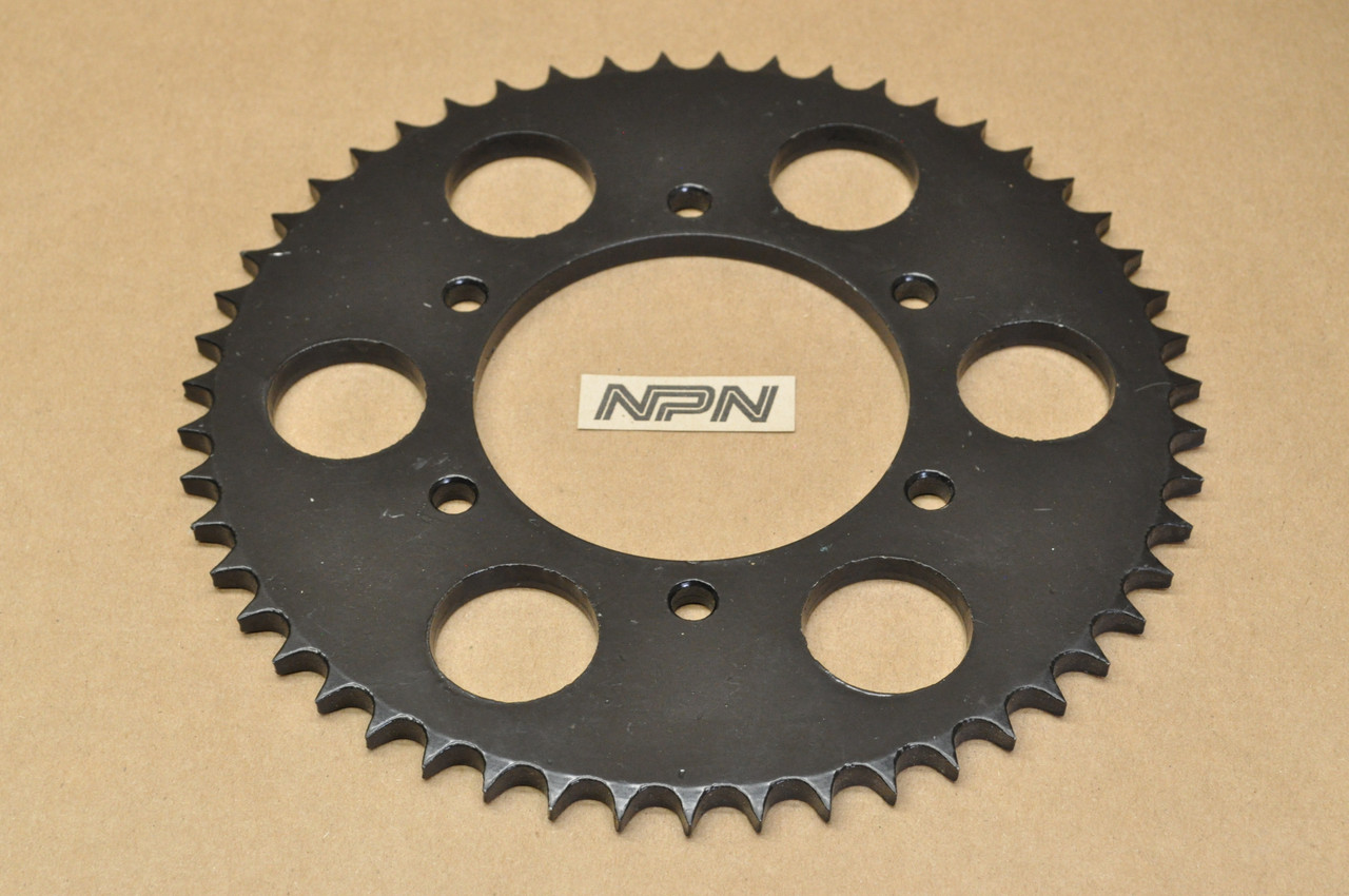 NOS Yamaha 1978-79 YZ80 Emgo Rear Chain Sprocket 51T 2J5-25451-10 ,  95-72851