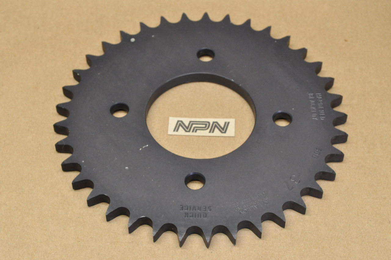 NOS Yamaha 1978 XS400 E XS500 E C.T. Alloy Rear Drive Chain Sprocket 37T #308