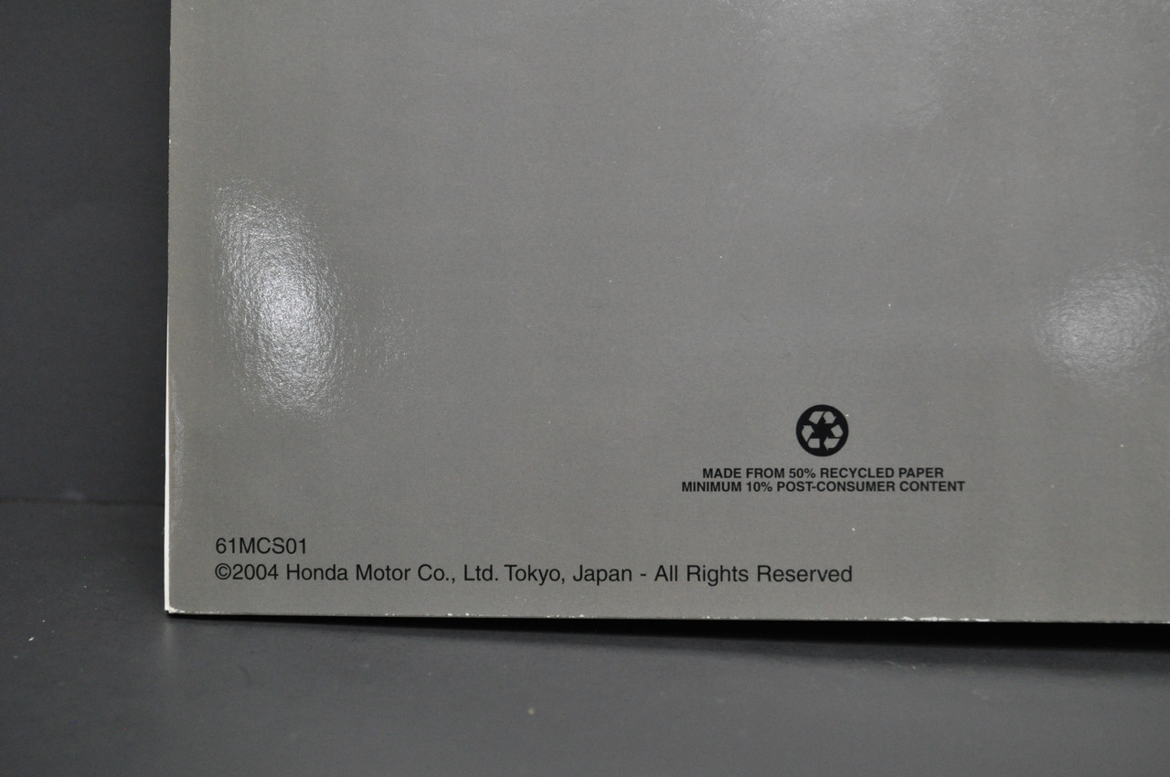 Vintage 2003-04 ST1300 A Motorcycle Shop Service Manual