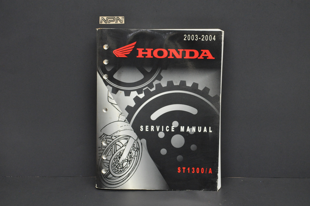 Vintage 2003-04 ST1300 A Motorcycle Shop Service Manual