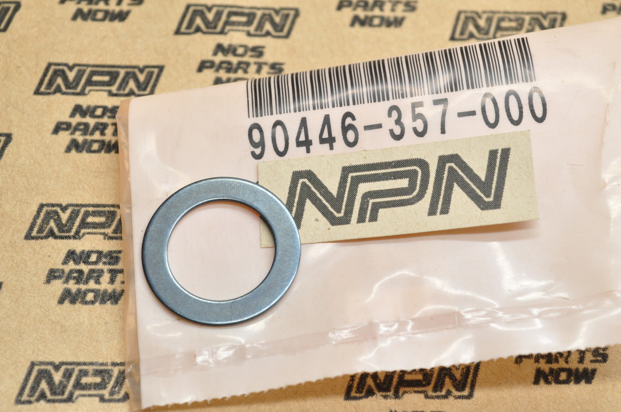 NOS Honda ATC250 CH150 CR250 CR500 TRX250 XL100 XL75 XR80 Washer 90446-357-000