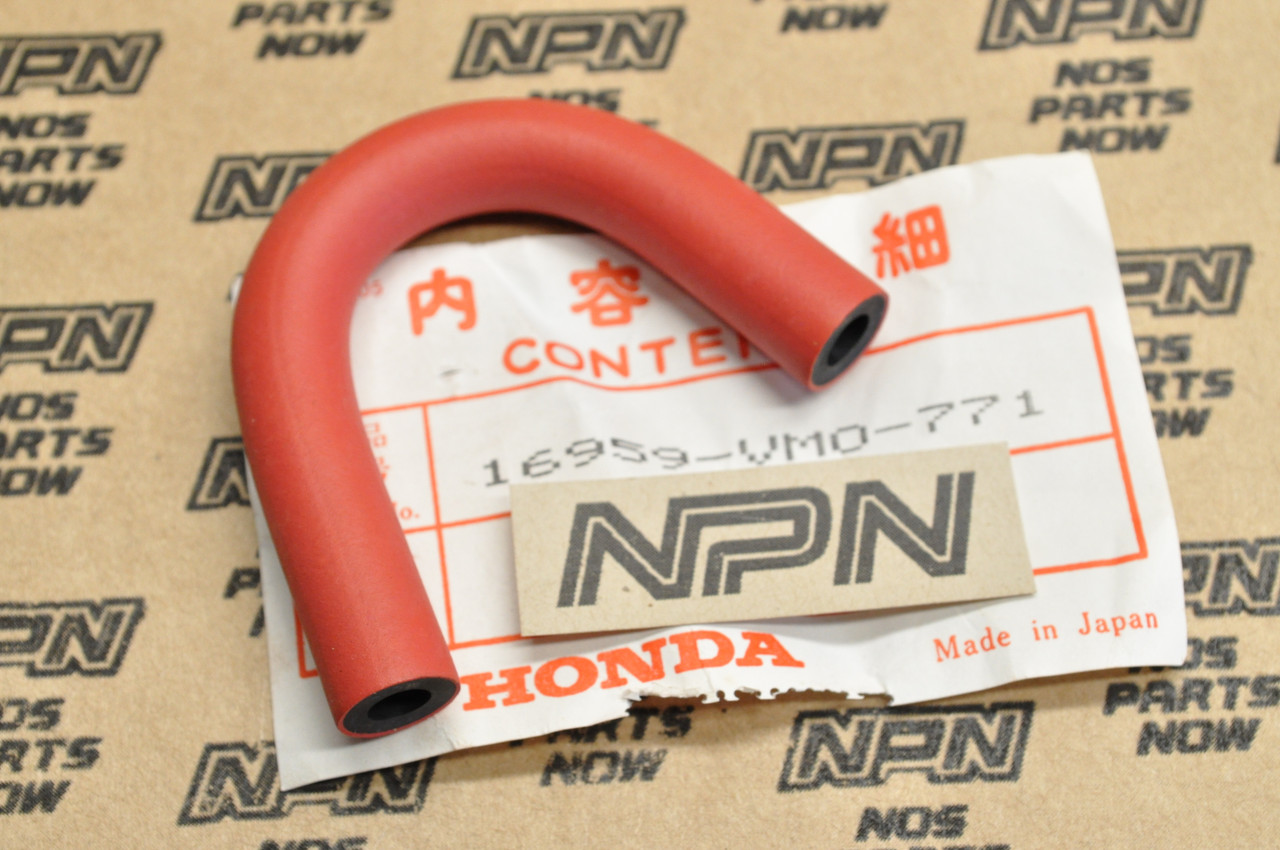 NOS Honda 1985 FL350 R Odyssey Fuel Pump Valve Return Hose Tube 16959-VM0-771