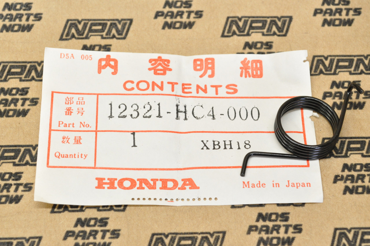 NOS Honda 1988-2000 TRX300 Fourtrax Cylinder Valve Lifter Spring 12321-HC4-000