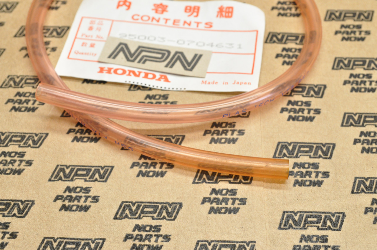 NOS Honda ATC250 CH80 CR250 CR500 CR80 TRX250 XL80 Hose Tube 95003-07046-31
