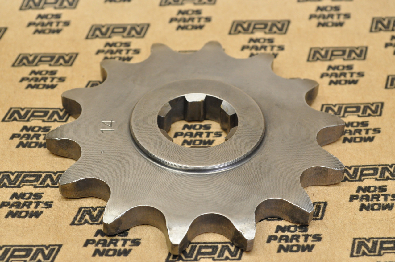 NOS Honda CB750 F Pro Series Front Drive Chain Sprocket 14T 23801-410-000