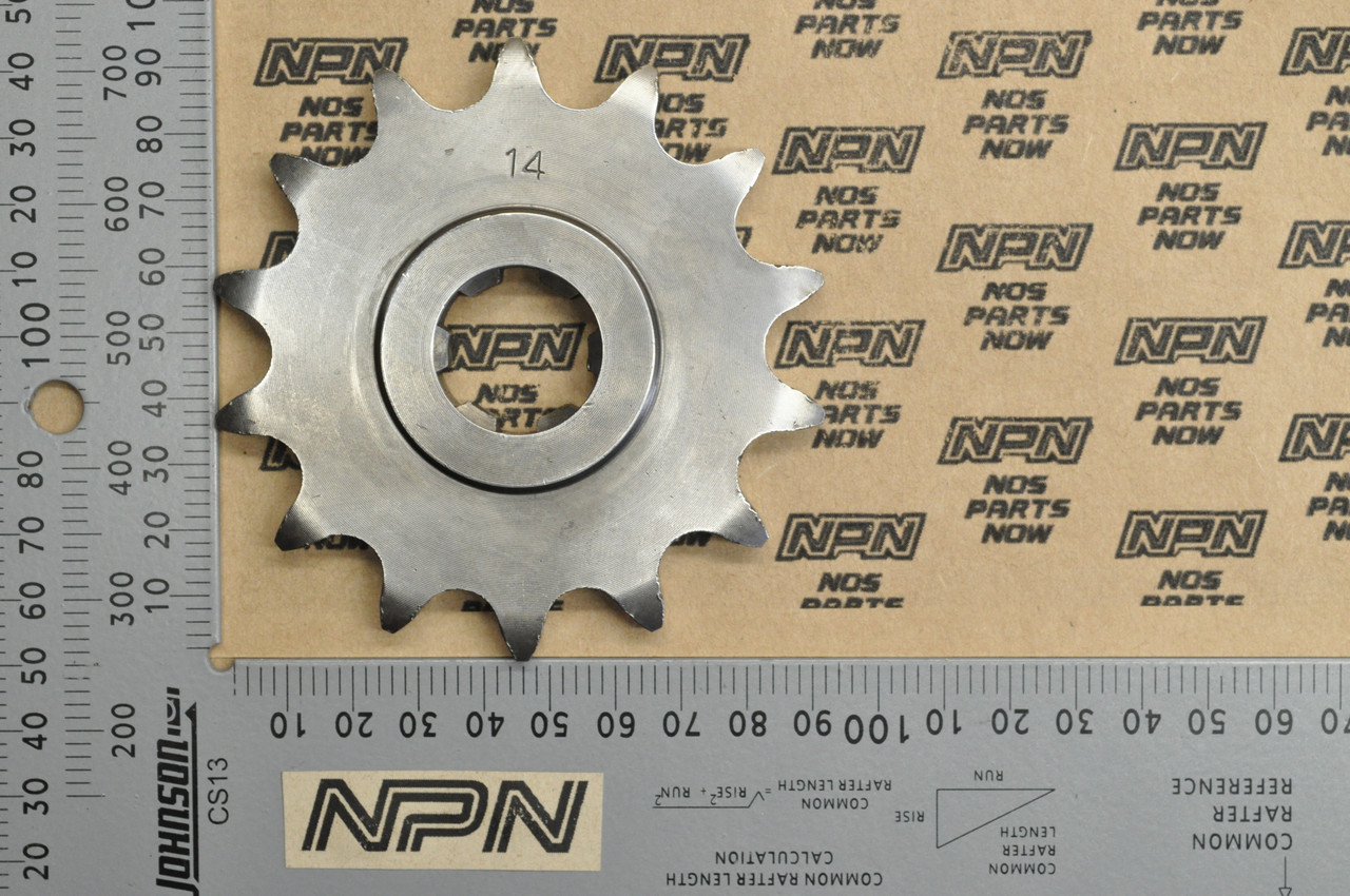 NOS Honda CB750 F Pro Series Front Drive Chain Sprocket 14T 23801-410-000