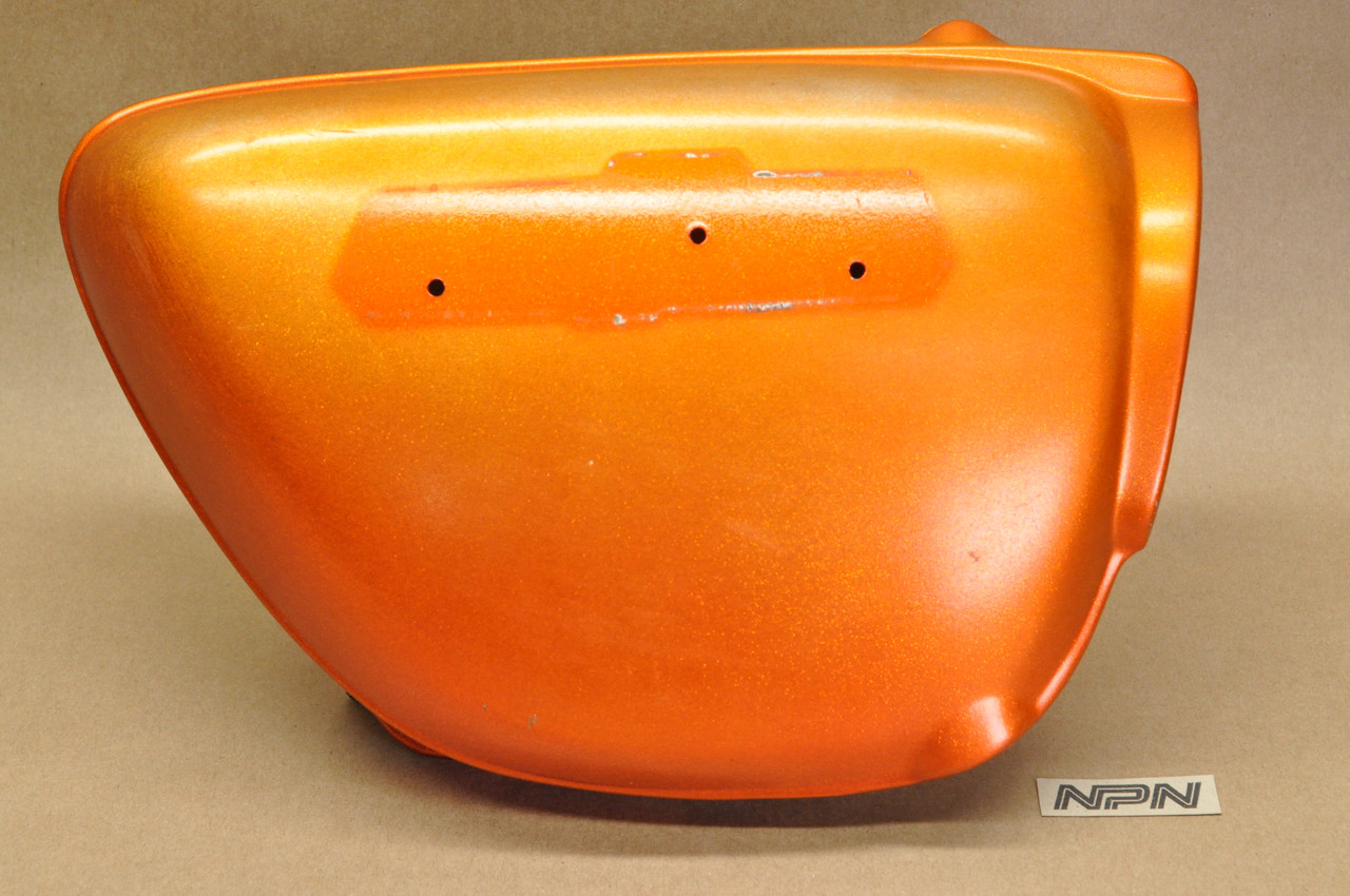 Vtg OEM Honda CB500 K2 CB550 K0-1976 Orange Right Side Cover 83600-323-020 LV