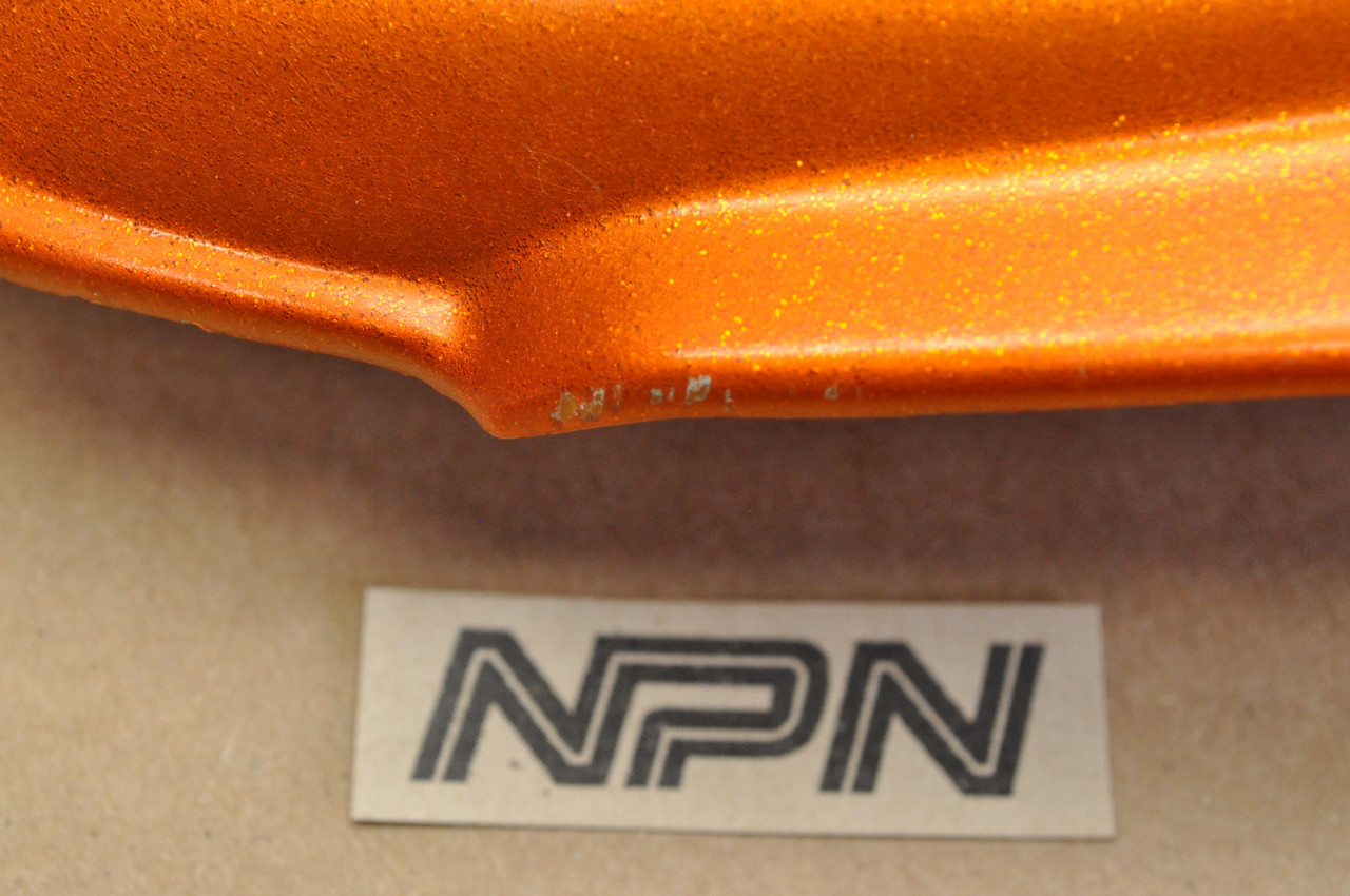 Vtg OEM Honda CB500 K2 CB550 K0-1976 Orange Right Side Cover 83600-323-020 LV