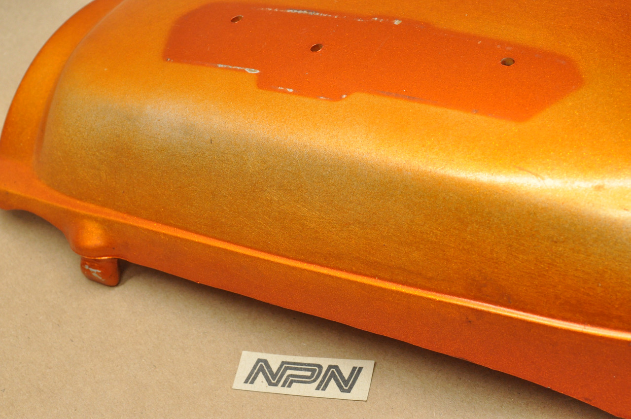 Vtg OEM Honda CB500 K2 CB550 K0-1976 Orange Right Side Cover 83600-323-020 LV