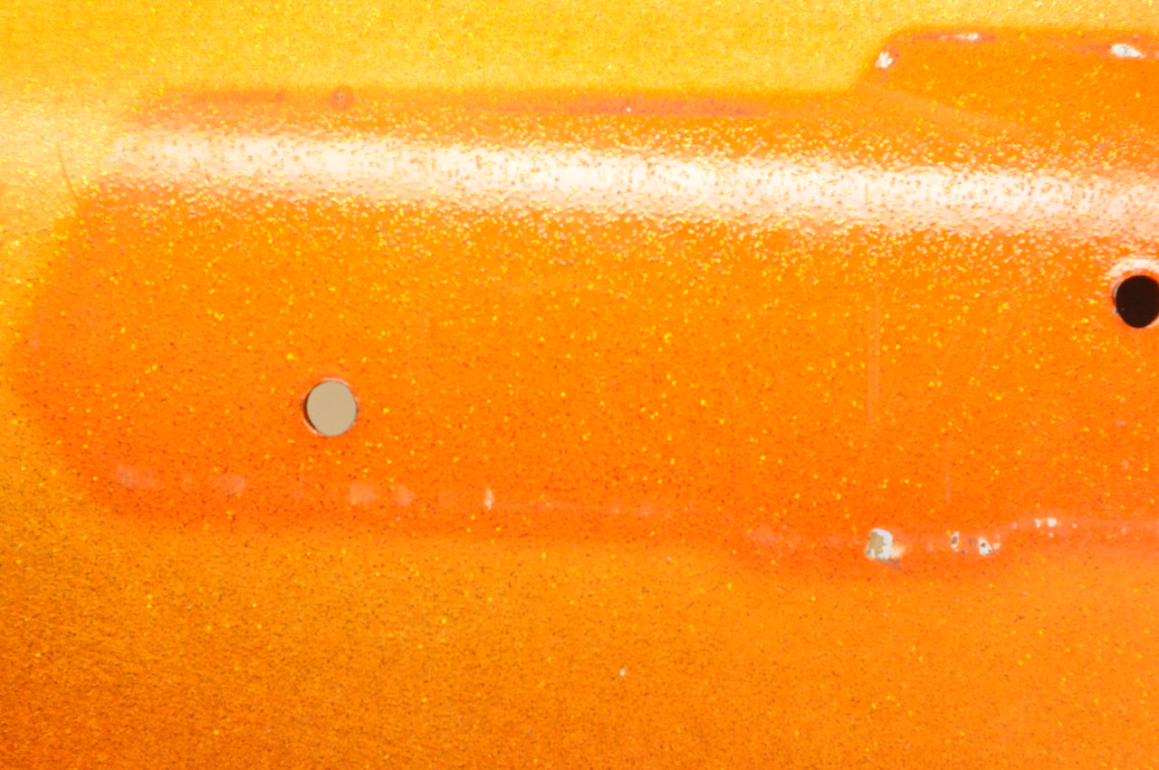 Vtg OEM Honda CB500 K2 CB550 K0-1976 Orange Right Side Cover 83600-323-020 LV