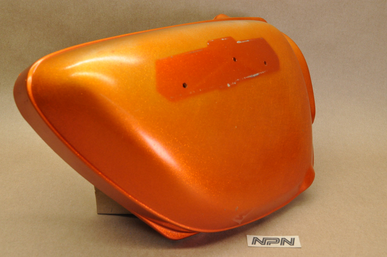 Vtg OEM Honda CB500 K2 CB550 K0-1976 Orange Right Side Cover 83600-323-020 LV