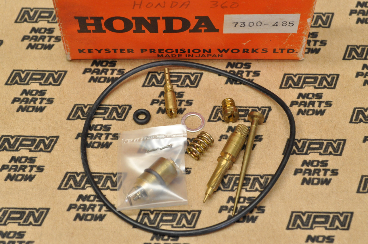 NOS Honda Motorcycle Keyster Carburetor Jet Needle Repair Rebuild Kit 7300-485