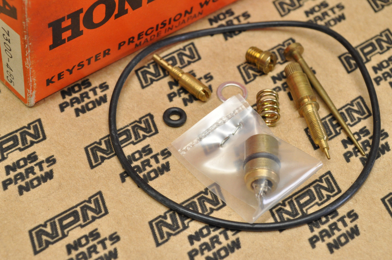 NOS Honda Motorcycle Keyster Carburetor Jet Needle Repair Rebuild Kit 7300-485