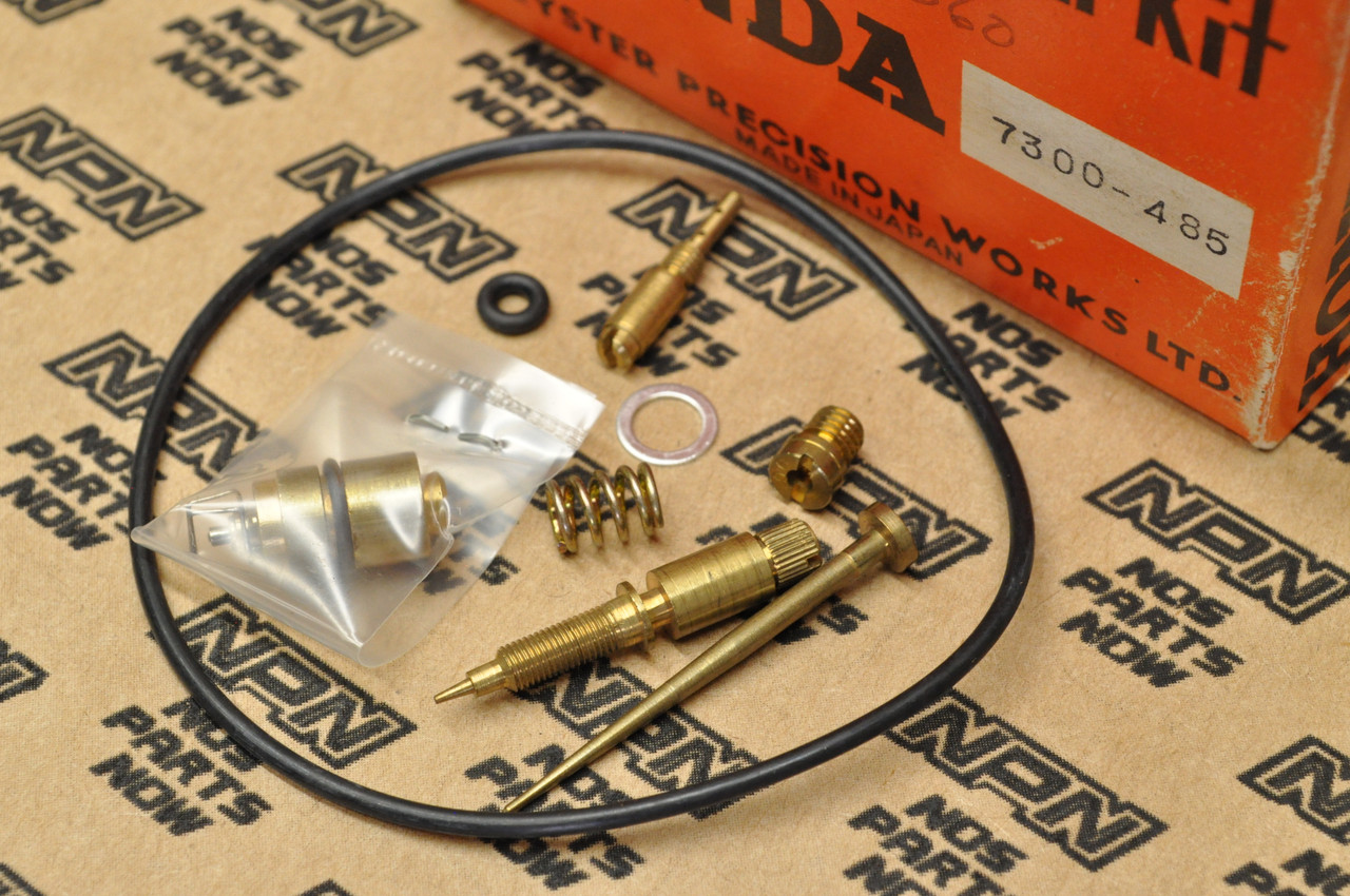 NOS Honda Motorcycle Keyster Carburetor Jet Needle Repair Rebuild Kit 7300-485