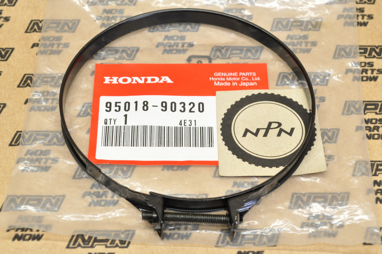 NOS Honda TRX250 TRX300 TRX350 Air Cleaner Connect Tube Band Clamp 95018-90320