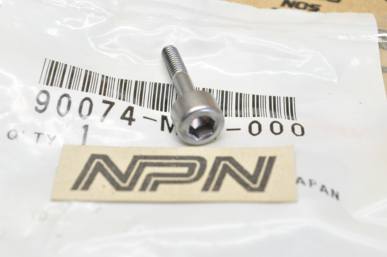 NOS Honda CB400 CB900 CBR600 CBR900 NT650 VFR750 Socket Bolt 4x21 90074-MT4-000