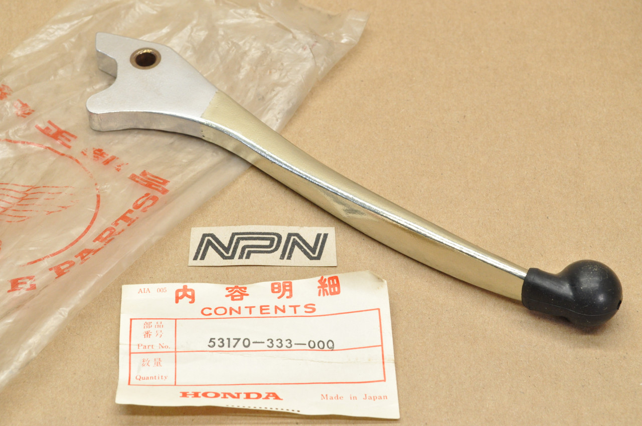 NOS Honda CB350 CB450 CB500 CB750 GL1000 Gold Wing Brake Lever 53170-333-000