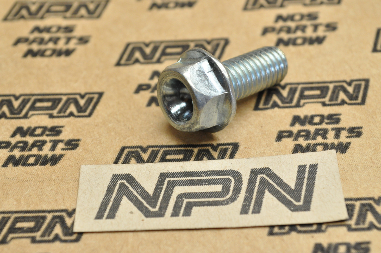 NOS Honda ATC200 CBR900 CR125 CR250 NX250 XR250 XR600 Flange Bolt 96300-08018-00